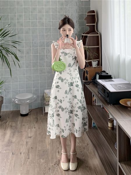 

casual dresses puff sleeve women's summer slash neck mini dress female pink leopard short-sleeved women s-l, Black;gray
