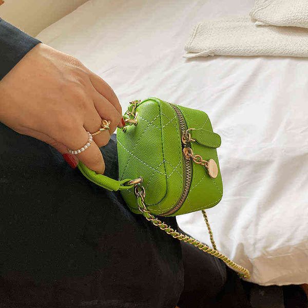 

evening bag luxury mini box quilted pu crossbody sling short handle women 2022 kawaii cute totes shoulder handbag and purses 0623