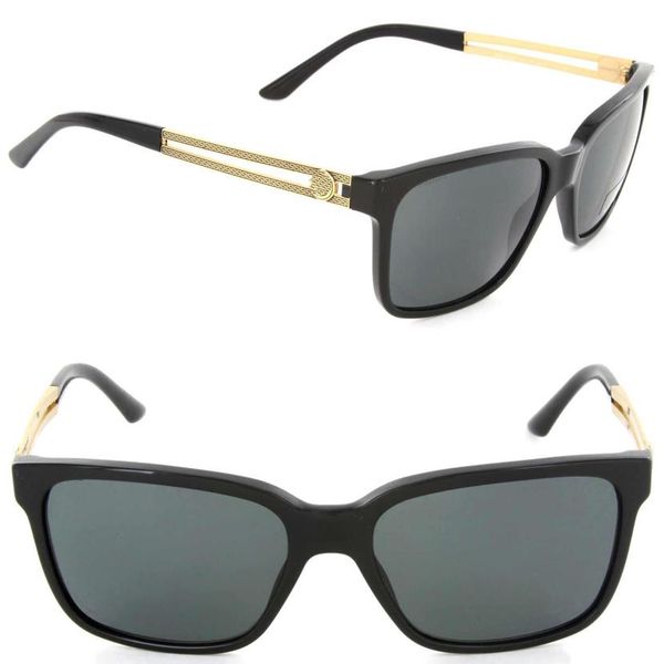 

4307 gb1/87 black/grey mens sunglasses 53 mm designer sunglasses luxury sunglasses fashion brand for mens woman with box250u, White;black