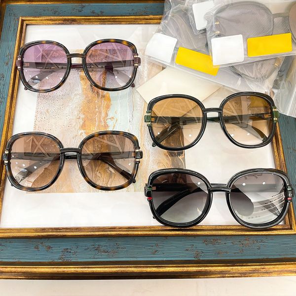 

sunglasses luxury designer sun glasses for men and woman vintage fashion uv400 women sunglasses with box sticker, White;black