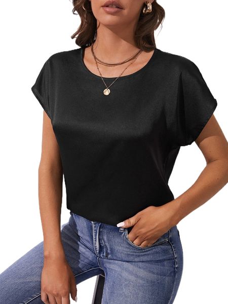 

tall batwing sleeve blouse 1864#, White
