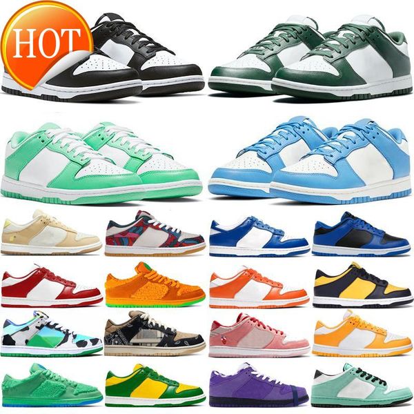 

2021 chunky low running shoes for men women kentucky university red green bear syracuse valentines day womens trainers outdoor sports a, Black