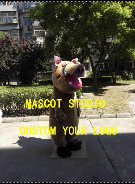 

mascot doll costumepumbaa mascot costume cartoon character anime theme kits fancy dress carnival costume 41822, Red;yellow