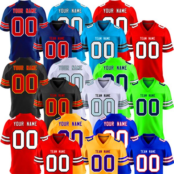 Maglia da calcio personalizzata fai-da-te, stemma della squadra con logo personalizzato e magliette da baseball personalizzazione personale dello sponsor