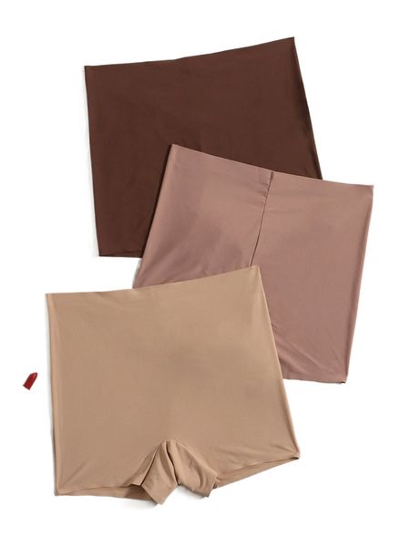 

3pack plain boyshorts t29x#, Black;red