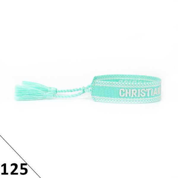 

brand fashion d bracelet adjustable woven friendship luxury bangles for women men designers vintage braided embroidery tassel bracelets jewe, Golden;silver
