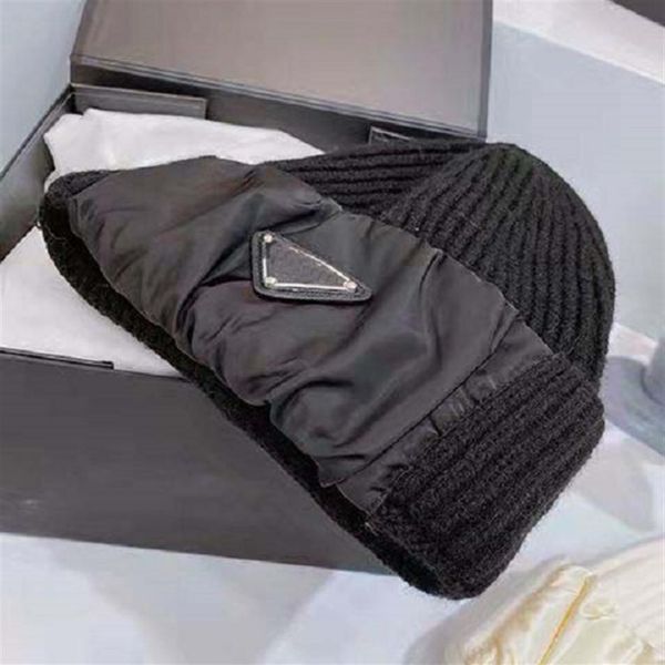 

luxury knitted hat designer beanie cap fashion mens fitted hats cashmere letters casual skull caps outdoor199h, Blue;gray