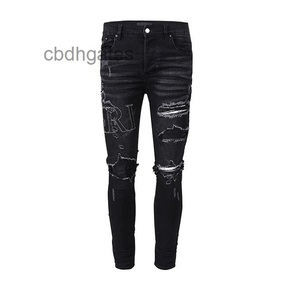 

jean amirs designer mens jeans men's pants white slim denim fashion leggings, Blue