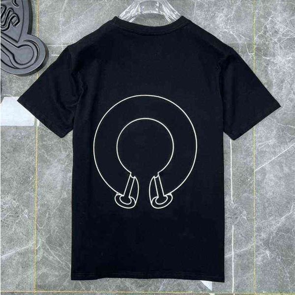 

ch classic t shirts short sleeves summer letter horseshoe sanskrit cross print sweatshirts t-shirts mens woman designer loose tees 2iib, White;black