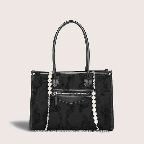 

women's fashion personality trend brand bag wholesale pearl chain hidden fragrance floating portable tote 2022 new summer large capacit