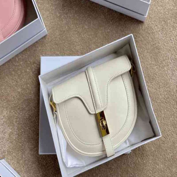 

crossbody bags women's leather wallet brand designer handbag pure color shoulder simple atmosphere messenger women purses besace 1028 s