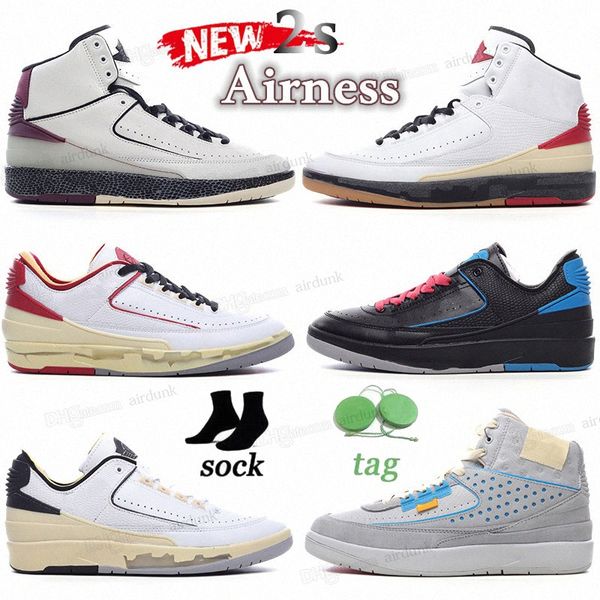 

new men jumpman 2 2s low sp basketball shoes white varsity red signature man woman black royal outdoor sneaker sports size 36-46 us 5.5-12 u