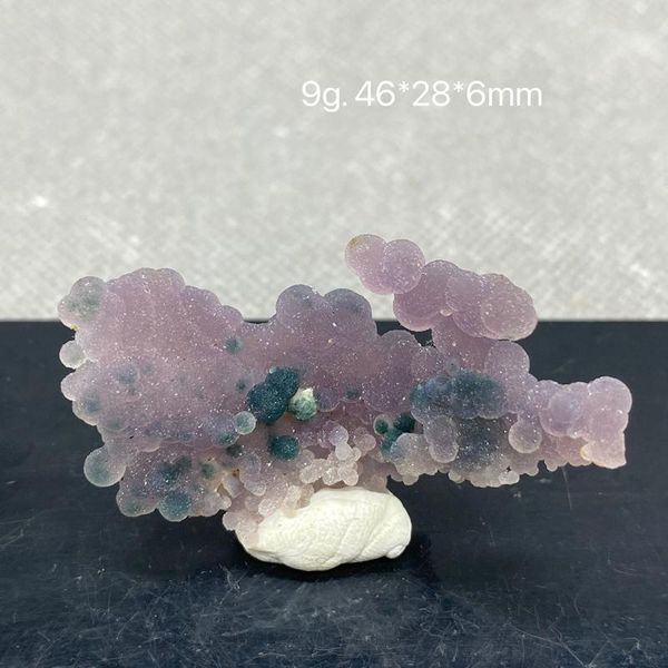 

pendant necklaces natural grape agate mineral specimen stones and crystals healing quartz gemstones 19#, Silver