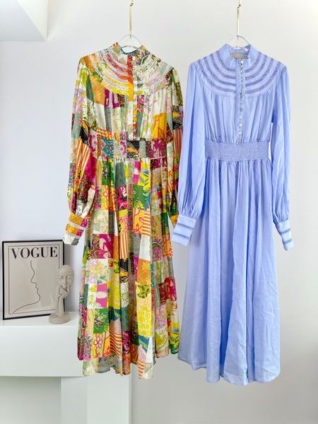 

spring/summer dress 2022 new tidal seaside collection, printed skirt, Black