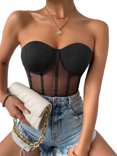 

sheer .esh tube t.op 36eh#, White