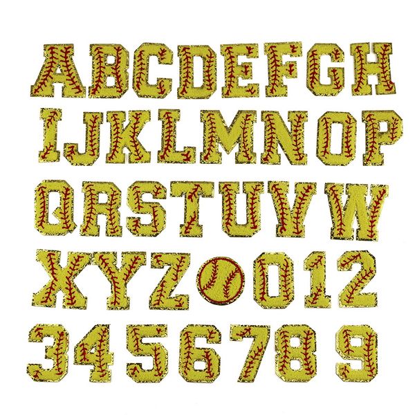 

party self adhesive letter patch textile chenille fabric gold glitter letters patches alphabet diy iron on lovely sticker name
