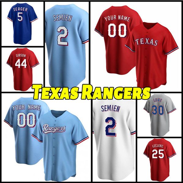 

new men women youth baseball jerseys 5 corey seager marcus semien 53 adolis garcia texas ivan rodriguez rangers adrian beltre 44 kyle gibson, Blue;black