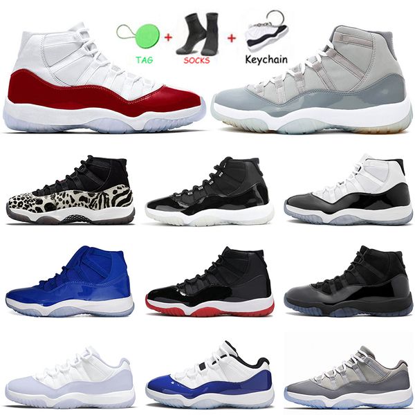 

cool grey 2022 fashion men women high basketball shoes jumpman 11 11s cherry sneakers animal instinct concord 45 bred low legend blue citrus
