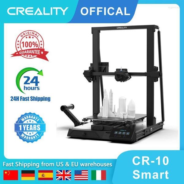 Stampanti CR-10 Kit stampante Smart 3D con schermo LCD touch da 4,3 pollici Livellamento automatico Funzione WIFI integrata Doppio asse Z Stampanti FDMStampanti Rog