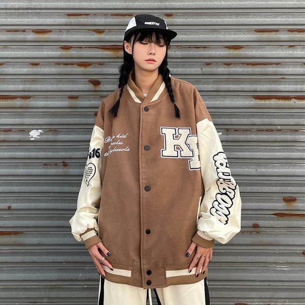 

men's hoodies & sweatshirts designer 2022 american towel embroidered baseball suit women's spring and autumn couple jacket men&#03, Black
