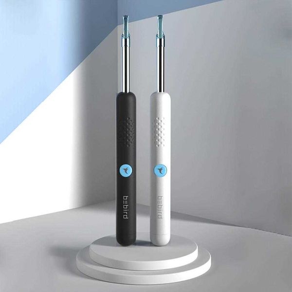 Smart Visual Ear Sticks Endoscópio 300 W de alta precisão Earpick Mini câmera Otoscópio Cuidados com a saúde Limpador de ouvido