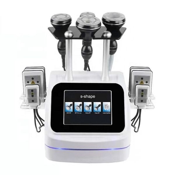

portable ultra slim 6 in 1 40k rf lipo laser body slimming weight fat loss ultrasonic vacuum cavitation machine