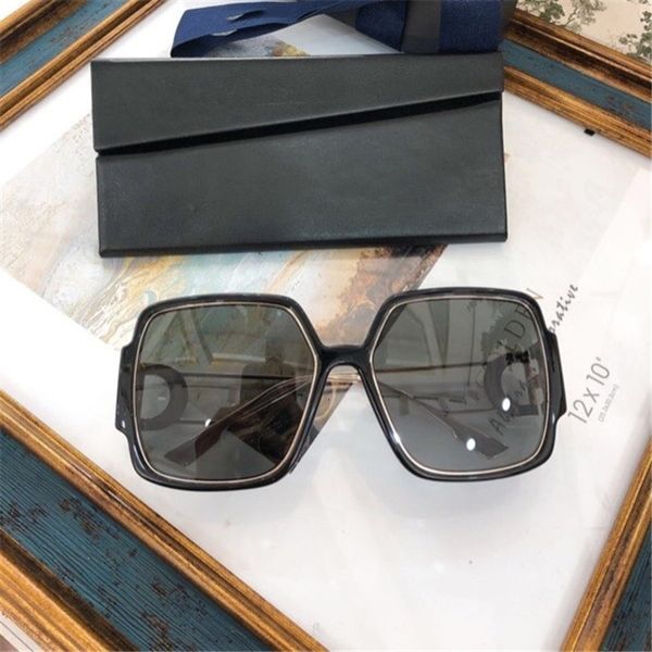 

sunglasses d home net red ins same female large box cd trend, White;black
