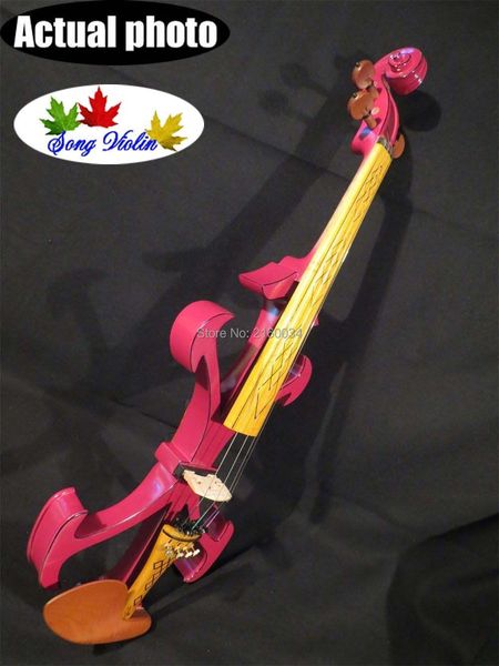 

new model crazy-2 song art streamline 4/4 electric violin,solid wood