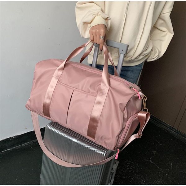 

new dry wet separation fitness nylon waterproof swimming travel bag yoga bag198s