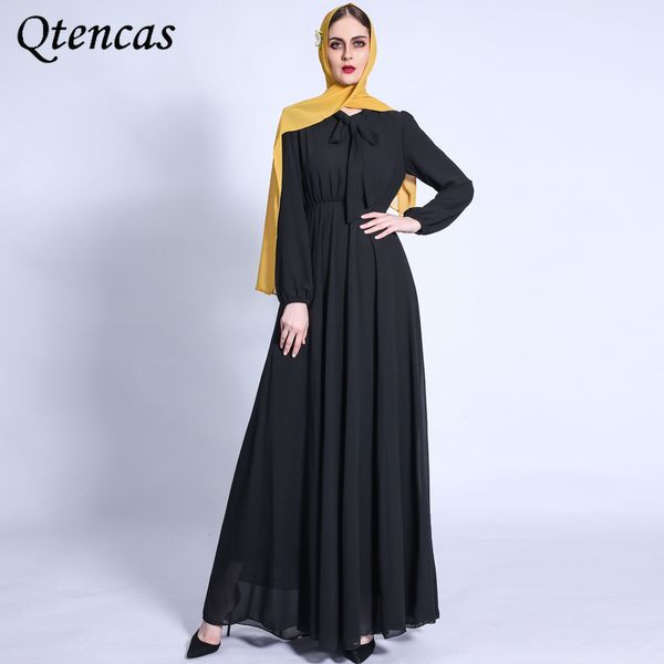 

muslim dress abayas for women turkish dresses chiffon turkey kimono abaya dubai islam clothing kaftan robe vestidos musulmanes, Red