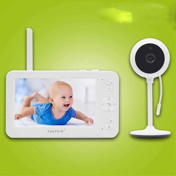5.0 inç 1080p kablosuz video bebek monitörü bebek dadı bebek bakıcısı güvenlik kamera