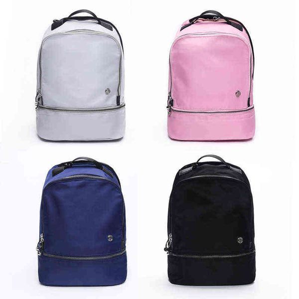 

lulu same fashion backpack yoga backpack simple fashion school bag j220620