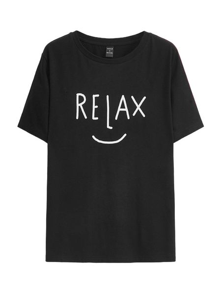 

x chrisolux letter graphic tee e0o3#, White