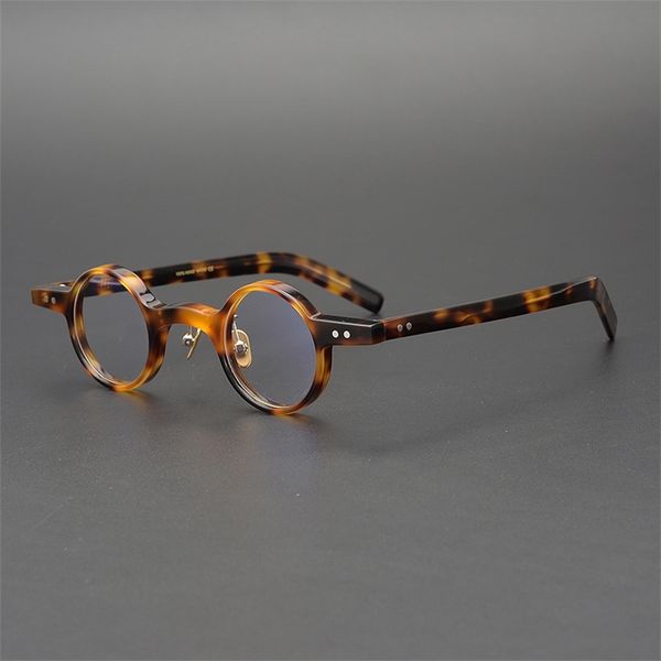 

80% off stores online handmade of china style round spectacle frame round frame plate with high myopia spectacle frame men and women fashion, White;black