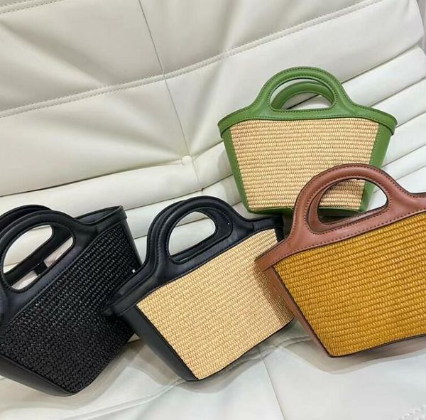 

fashion mini weave shopping bags solid color simple women embroidery printing messenger bag designer luxury lady elegance wallet handbag