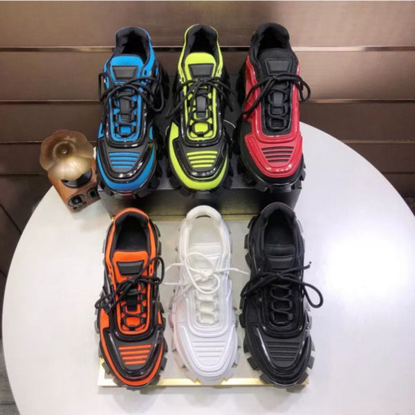

designer casual shoes 19fw new capsule series camouflage black stylist shoes lates p cloudbust thunder lace up sneakers rubber low platf4ogd