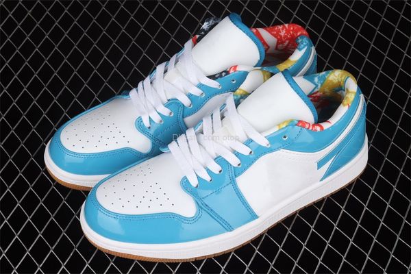 

1 low se barcelona dc6991-400 basketball shoes womens mens size us 7-13 40-47