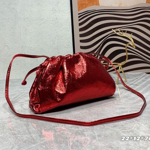 Designer morbida pelle intrecciata famosa borsa da donna borsa a catena frizione borsa da sera borsa da donna borse nuvola borse di lusso moda tessuto borse nero blu rosa pochette mini