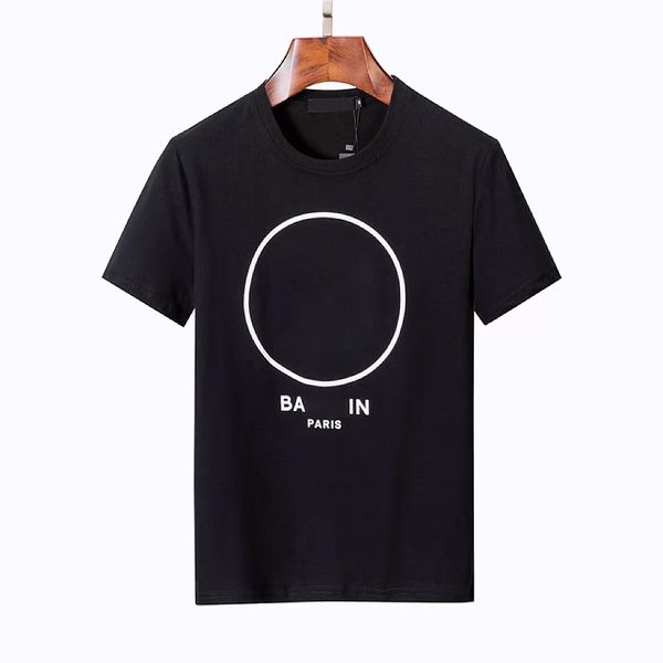 

mens t shirt designer for men 2022 casual pure cotton shirts street women clothing crew neck short sleeve letter tees 2 color man tshirt ts, White;black