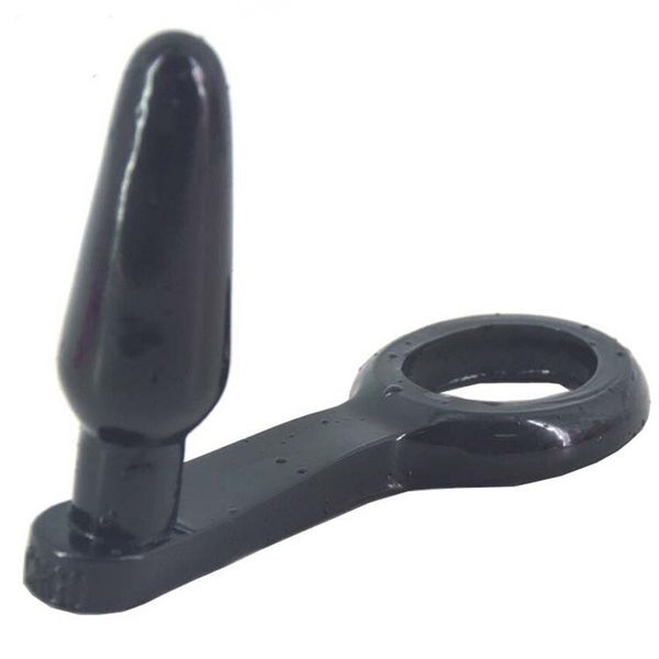 Giocattoli sessuali masager Giocattolo Massaggiatore Vibratore Pene Cock Rings Butt Plugs Giocattoli per adulti Maschio Morbido Anal per gli uomini Stimolatore ano IEJL EVXO 96SD