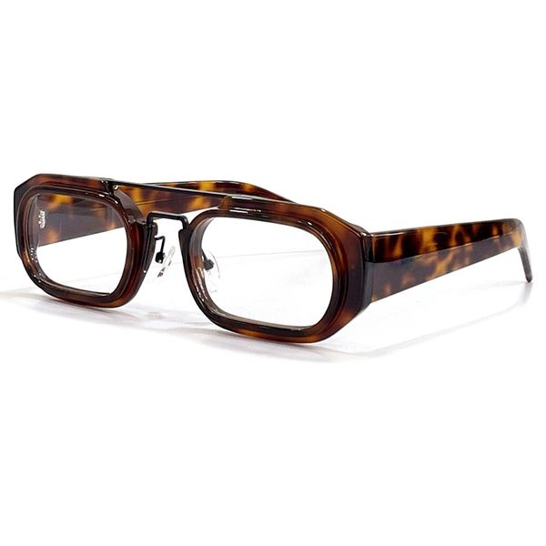 

small acetate rectangle wrap glasses frame men women punk myopia frame luxury decorative eyewear with black spectacle