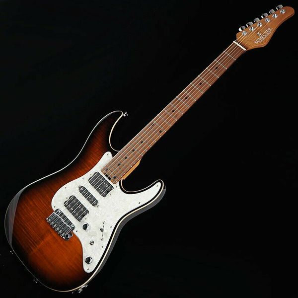 

schecter sd-2-24-al-vtr-fm ubb/rm spot model electric guitar