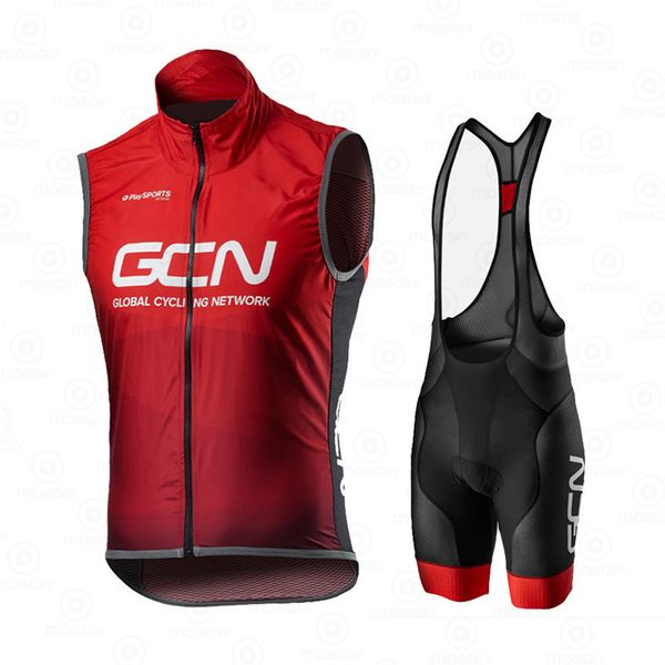 

gcn summer sleeveless cycling jersey mountain bike cycling vest breathable racing bicycle clothing for men sports team 220426, Gray