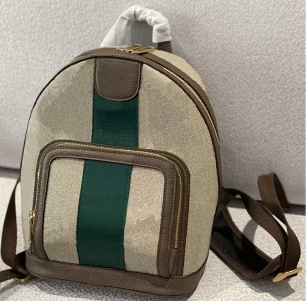 

2022 classic backpack style luxury designer evening bag women's fashion tote bag two shoulder straps letter zipper 30cm ladies solid co