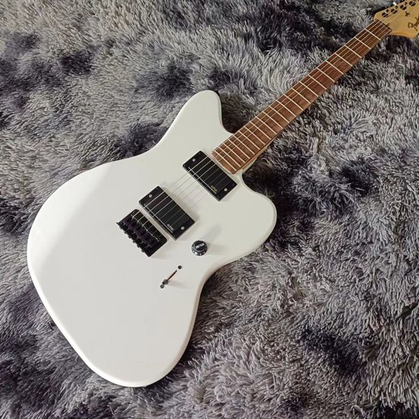 

in stock 6 string electric guitar finish gloss white delivery support customize