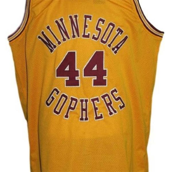 

xflsp nikivip minnesota gophers college #44 kevin mchale basketball jersey mens stitched custom made size s-5xl, Black