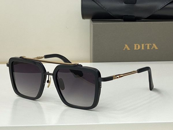 A DITA MACH SEVEN Klassische Retro-Sonnenbrille für Herren, Modedesign, Damenbrille, Luxusmarke, Designer-Brille, Top-Qualität, einfaches Geschäft
