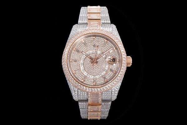 

the new model, yang hou size 42mm, made of 904 fine steel, equipped with automatic 9001 machine movement date display, month display, dual t, Slivery;brown