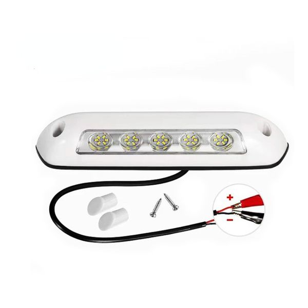 12V RELAÇÃO DO LED LED RV IATE SLIM PORTICO GALERIA GALEREIRA VEÍCULO CANOPEL Lâmpada de parede 20cm IP67 Propertício a água selações integralmente seladas