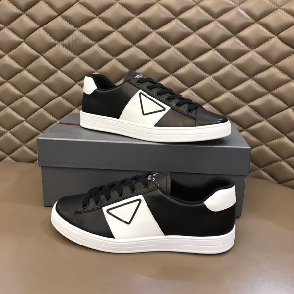 

rock runner camouflage shoes fashion luxury designer leather men's women's flat shoes fashion versatile casual sports shoes leathe, Black